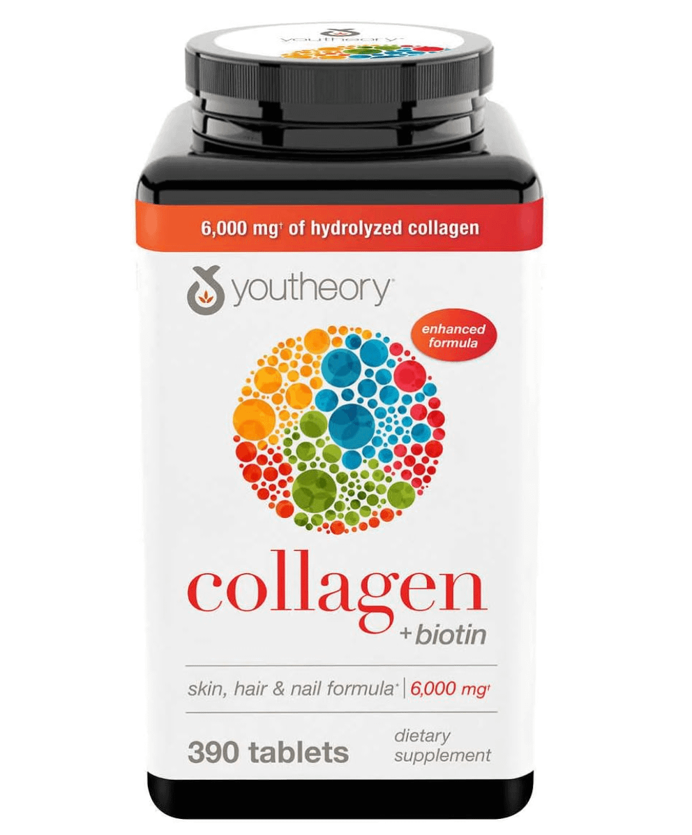 youtheory Collagen Advanced Formula tablets (best collagen supplements)